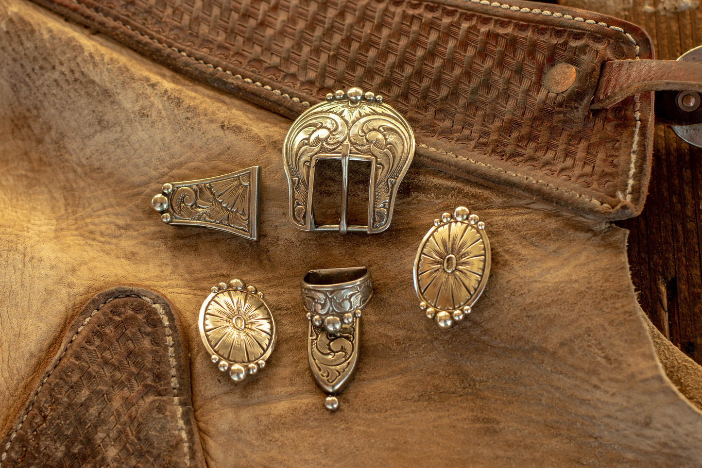 PH Casting Headstall Buckle Set- PT1